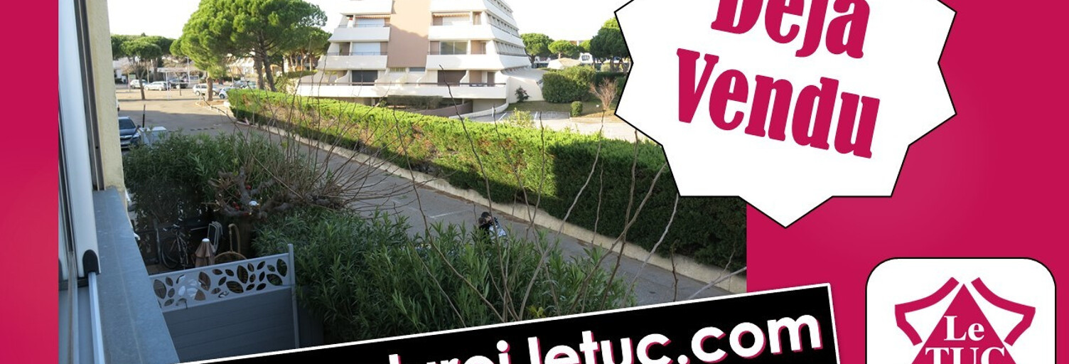 Appartement 1 Pièce 23 m² à vendre à Le Grau-du-Roi (30240)