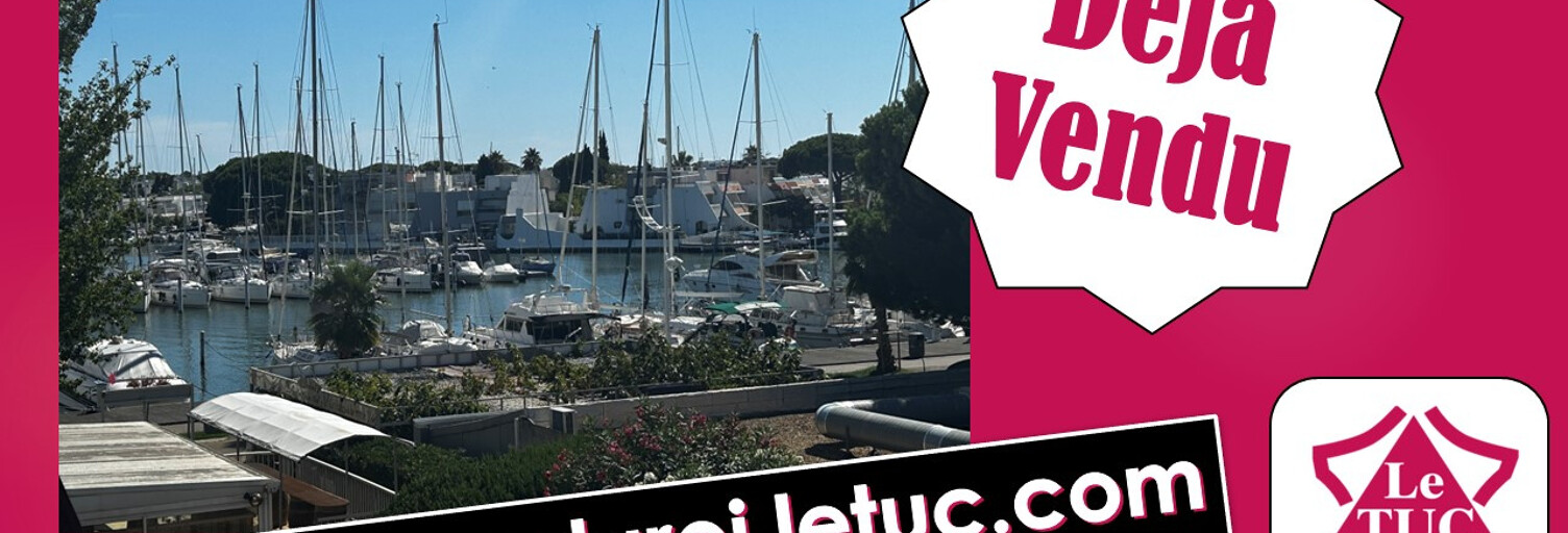 Appartement 1 Pièce 23 m² à vendre à Le Grau-du-Roi (30240)