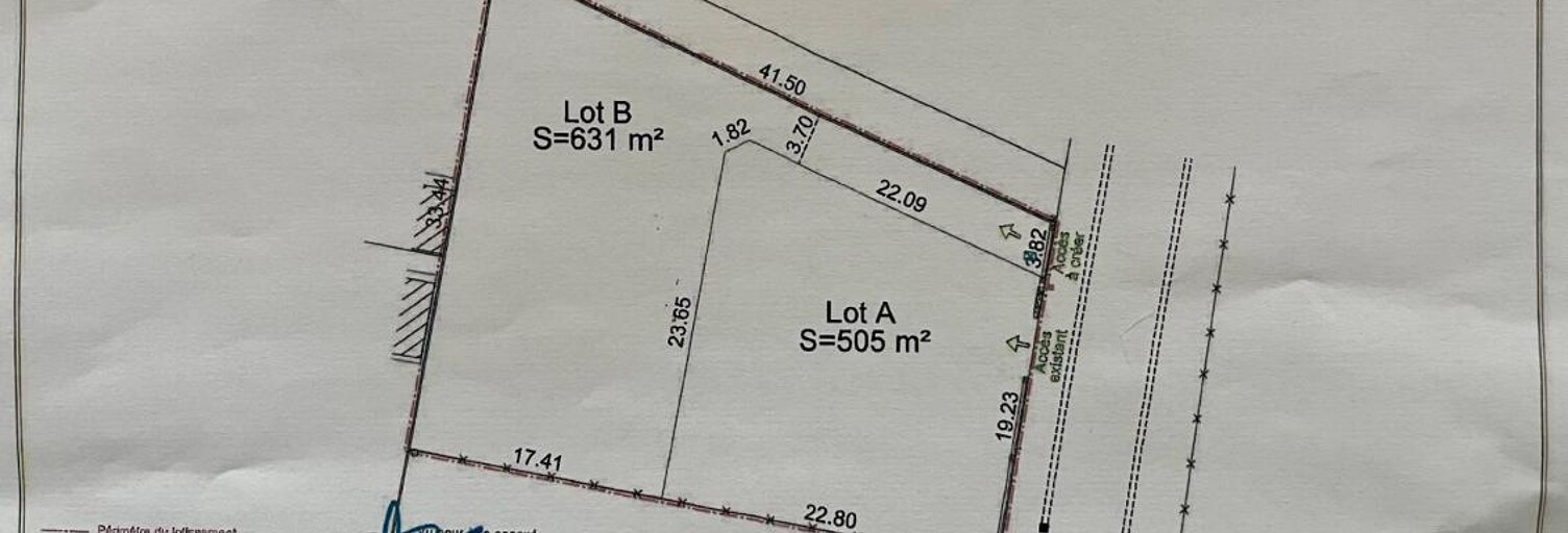 Terrain  631 m² à vendre à Biscarrosse (40600)