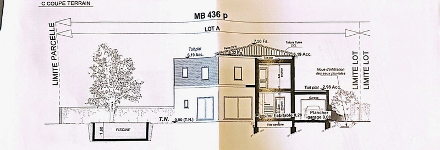 Terrain  586 m² à vendre à Agde (34300)