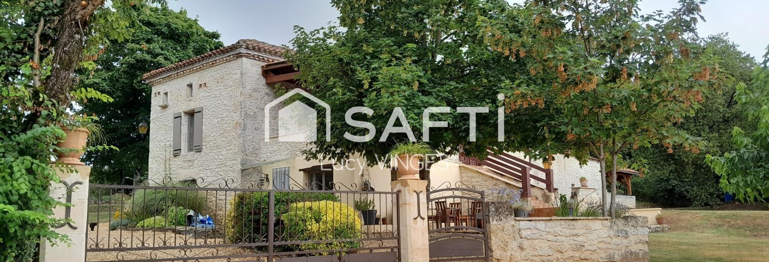 Maison 5 Pièces 164 m² à vendre à Mauroux (46700)