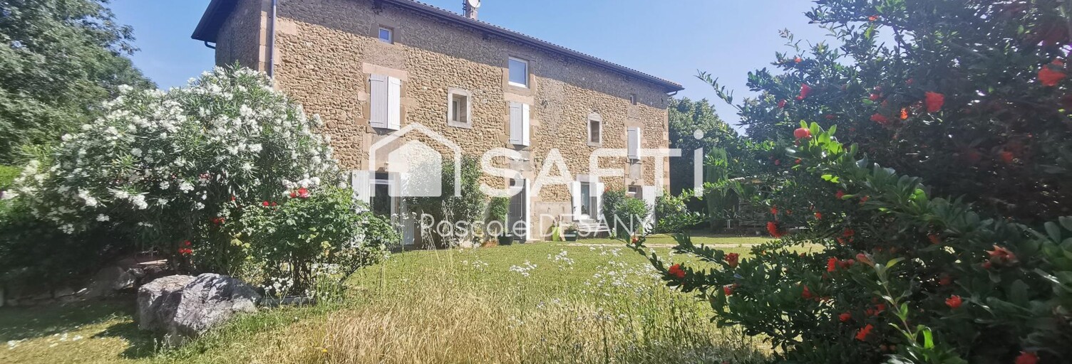 Maison 8 Pièces 206 m² à vendre à Chatuzange-le-Goubet (26300)