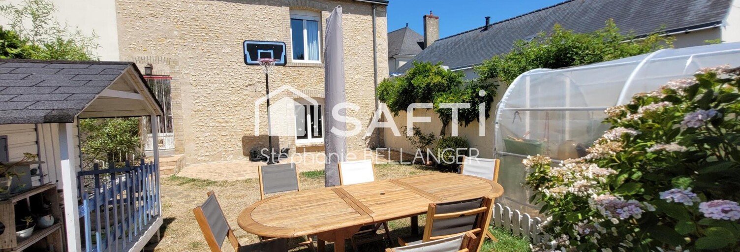 Maison 6 Pièces 120 m² à vendre à Noyen-sur-Sarthe (72430)