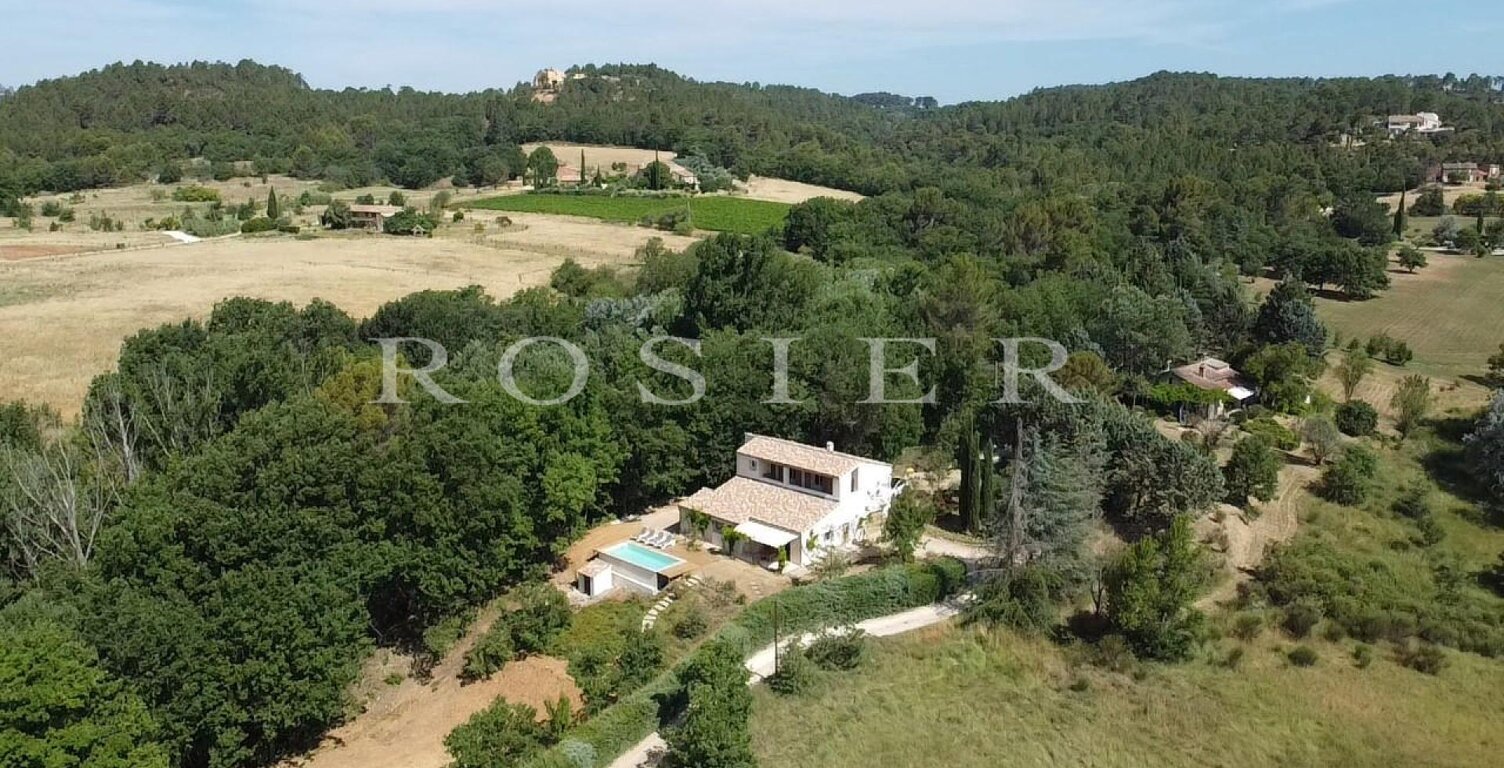 Roussillon, maison rénovée face au Luberon — photo 1
