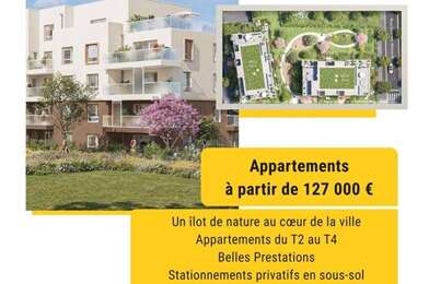 Appartement 2 pièces 127000 €