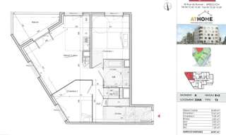 Appartement 3 Pièces 64 m² à louer à Rillieux-la-Pape (69140)