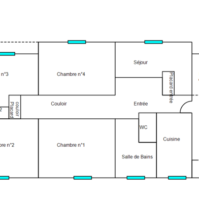 Appartement 5 pièces 69000 €
