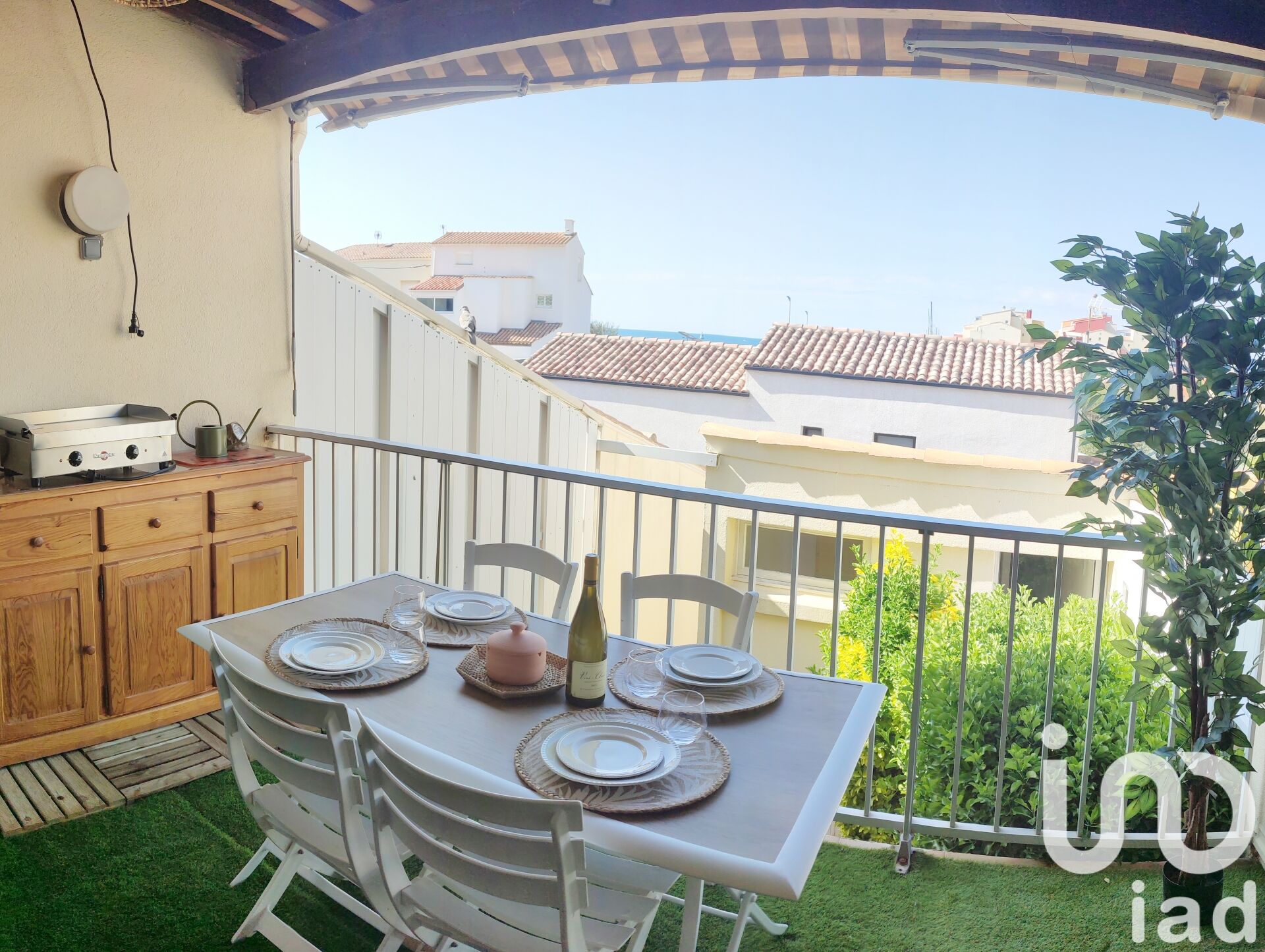 Agde - 52m² - 3p. - 2ch.