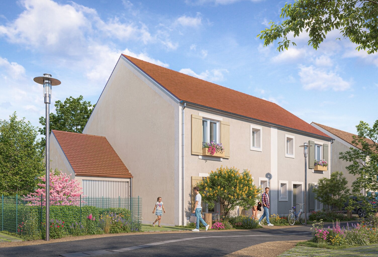 Vente programme neuf T4, T5 81 à 92 m² Thoiry (78770) — photo 1