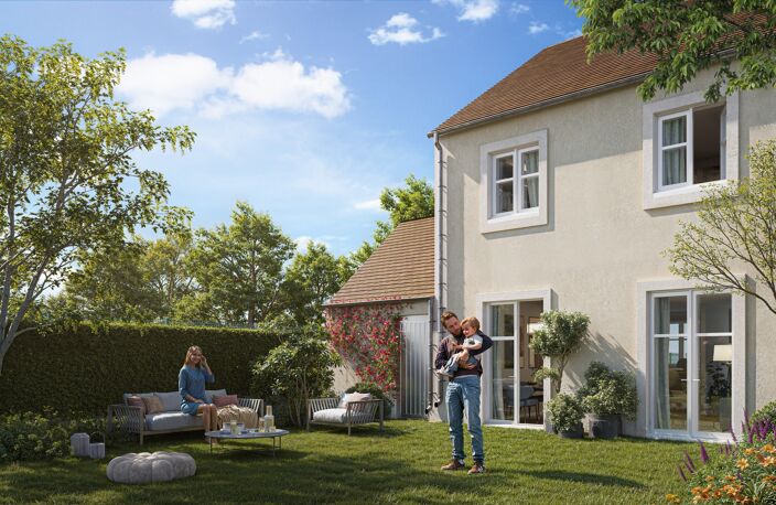Vente programme neuf T4, T5 81 à 92 m² Thoiry (78770) — photo 2