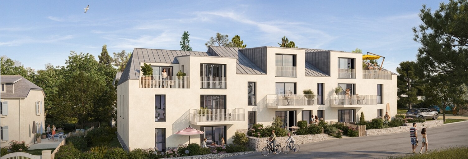 Appartement neuf T1, T2, T3, T4 Pièce 27 à 79 m² à vendre à Perros-Guirec (22700)