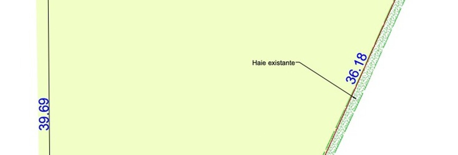 Terrain  1118 m² à vendre à Montauban (82000)