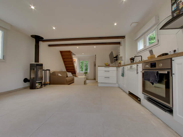 Charmante maison ancienne avec extension rénovée - 52 m² habitables sur un beau terrain arboré de plus de 700 m2 - proche Jonchery sur Vesle — photo du bien