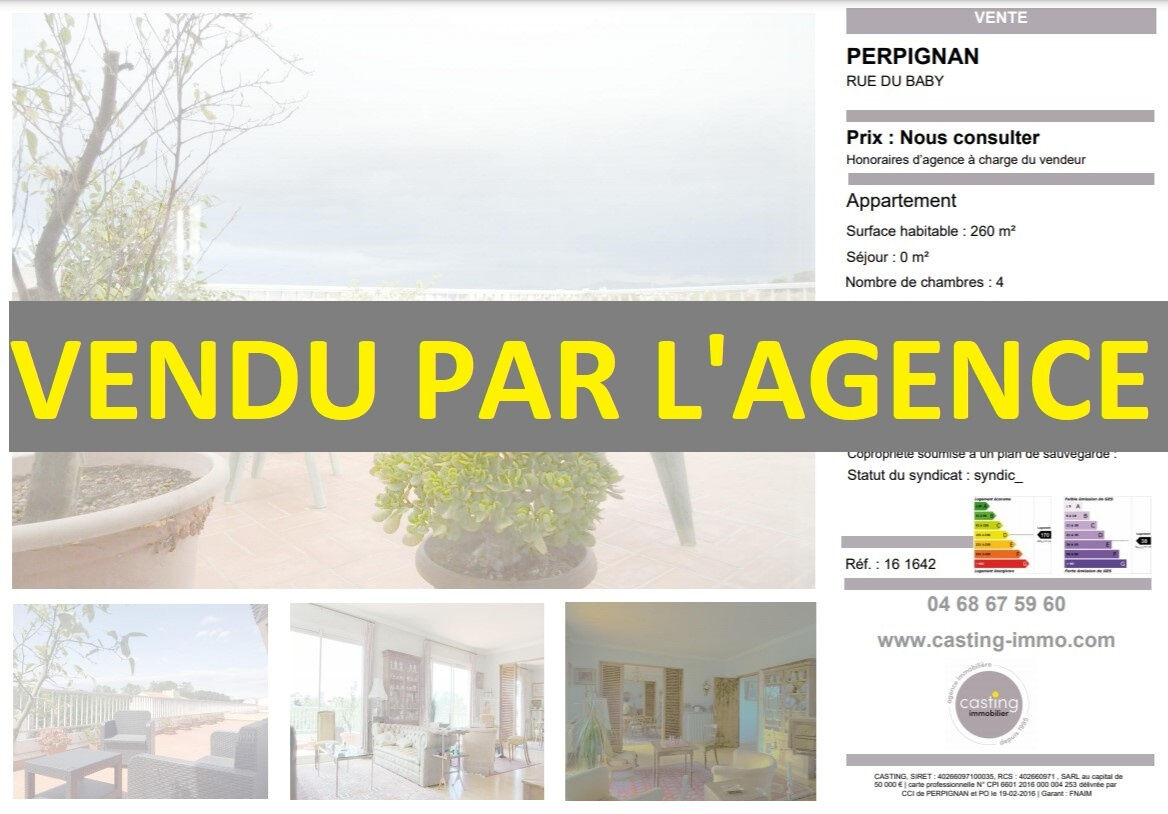 Appartement 7 pièces  à vendre Perpignan 66000