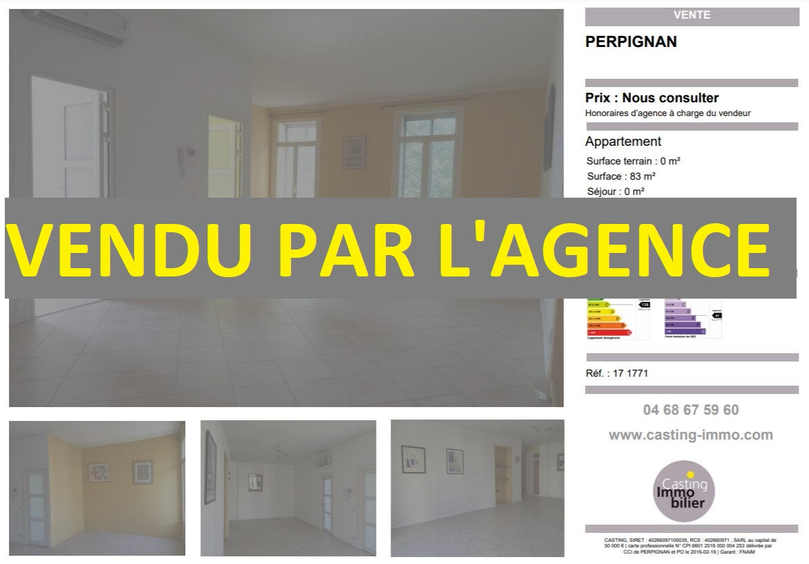 Appartement  T2 à vendre Perpignan 66000