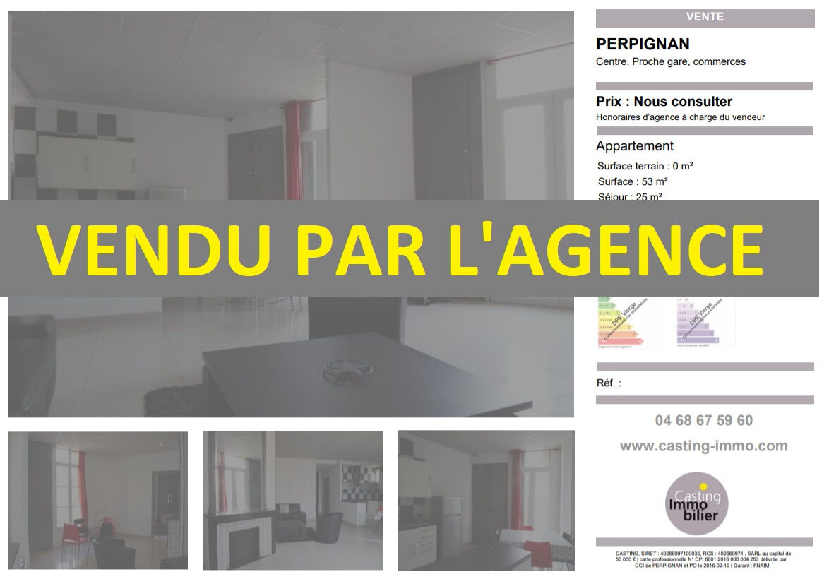 Appartement  T2 à vendre Perpignan 66000