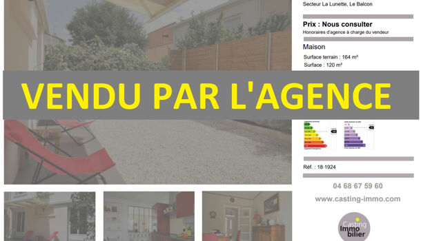 Villa / Maison 5 pièces  à vendre Perpignan 66000