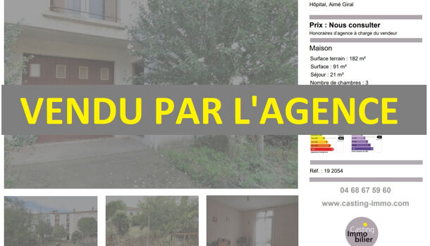 Villa / Maison 4 pièces  à vendre Perpignan 66000