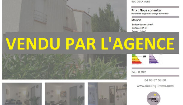 Villa / Maison 5 pièces  à vendre Perpignan 66000