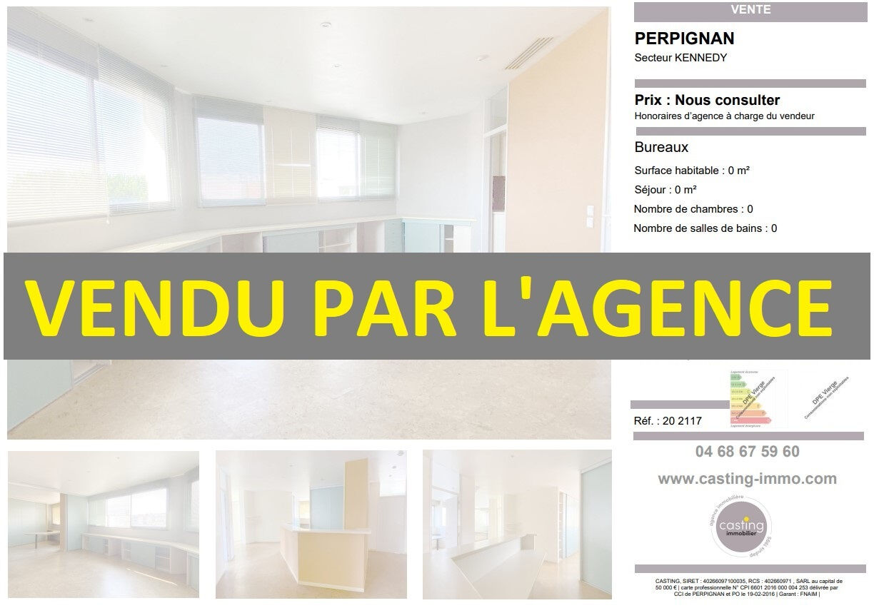 Bureau  à vendre Perpignan 66000