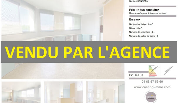 Bureau  à vendre Perpignan 66000