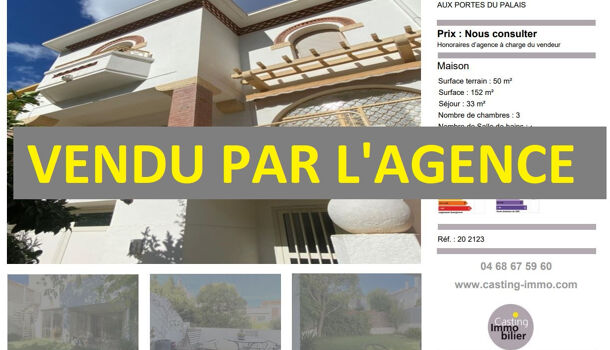 Villa / Maison 5 pièces  à vendre Perpignan 66000