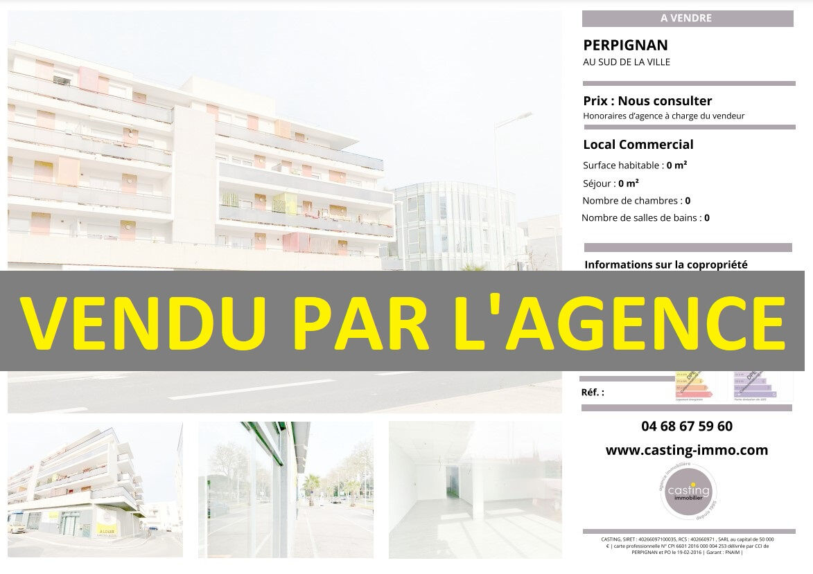 Local commercial  à vendre Perpignan 66000