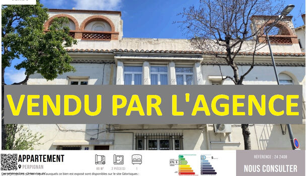 Appartement 2 pièces  à vendre Perpignan 66000