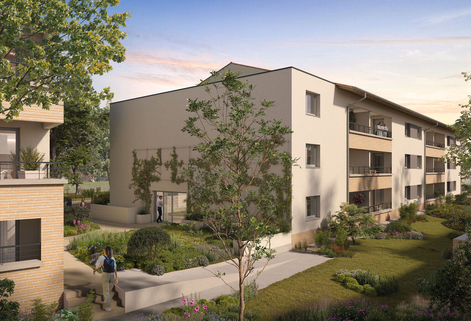 Vente programme neuf T2, T3 40 à 63 m² Auzeville-Tolosane (31320) — photo 1