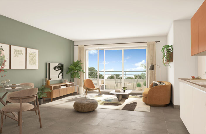 Vente programme neuf T2, T3 40 à 63 m² Auzeville-Tolosane (31320) — photo 3