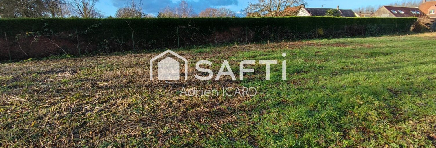 Terrain  1174 m² à vendre à Wandignies-Hamage (59870)