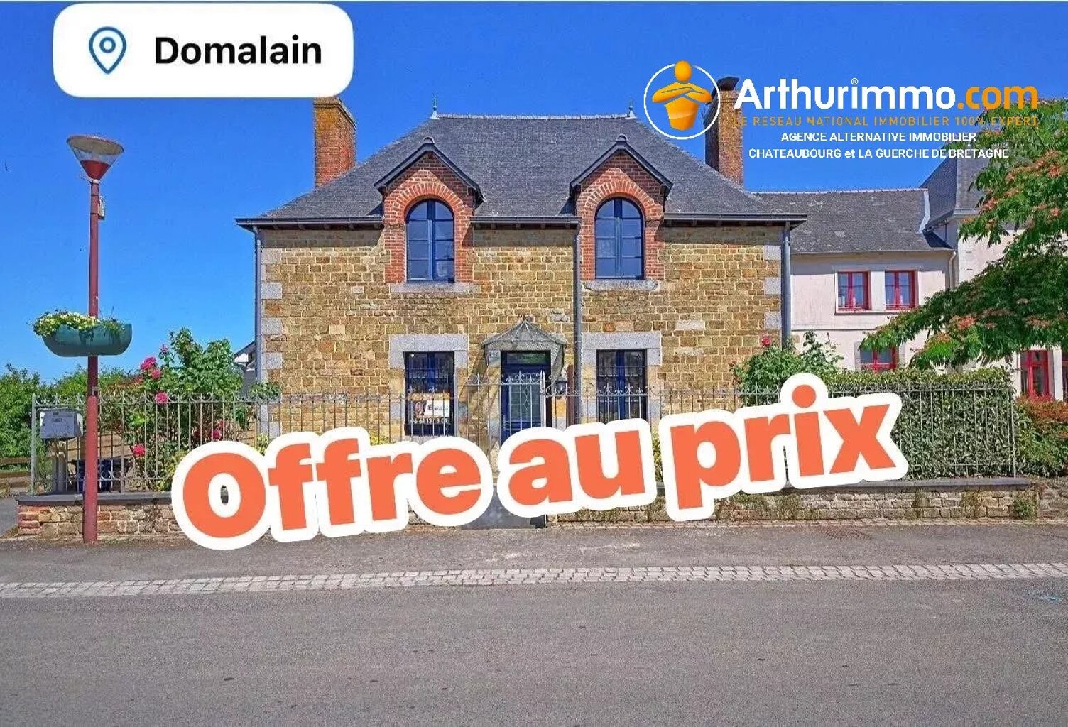 COUP DE COEUR! Maison en pierre rénovée plein centre! — photo 1