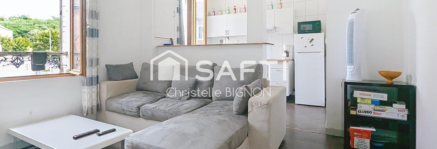 Appartement 2 Pièces 35 m² à vendre à Creil (60100)