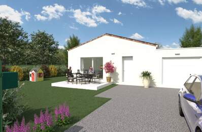 Les GRANGES GONTARDES - Maison de 80 m² sur un terrain de 400m² — photo du bien
