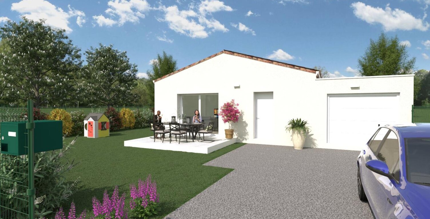 Les GRANGES GONTARDES - Maison de 80 m² sur un terrain de 400m² — photo 1