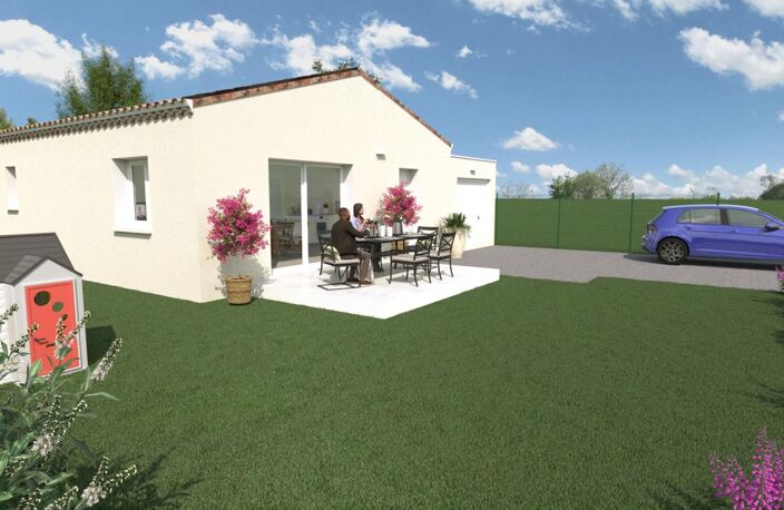 Les GRANGES GONTARDES - Maison de 80 m² sur un terrain de 400m² — photo 2