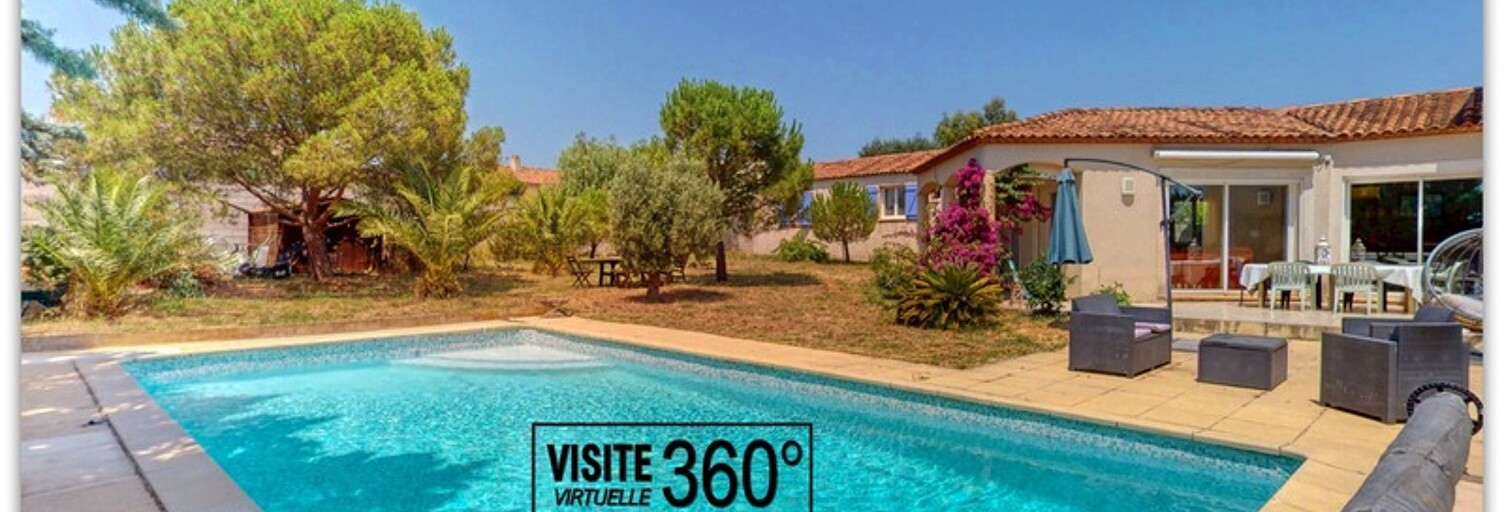 Maison 8 Pièces 218 m² à vendre à Roujan (34320)