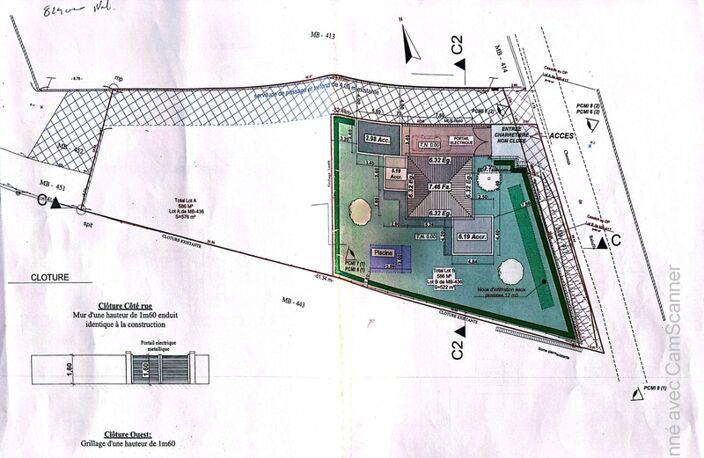 GRAU D'AGDE(34) PROJET CONSTRUCTION VILLA CONTEMPORAINE 4 FACES, TERRAIN 586 m2, ACCES MER PROCHE — photo 2