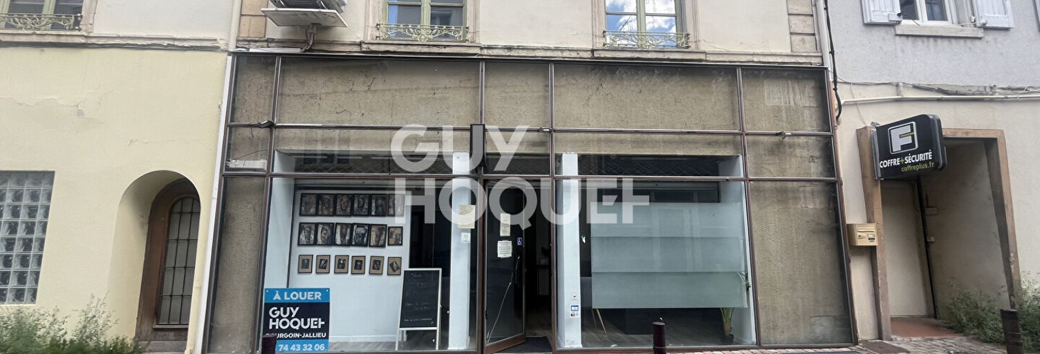 Commerce  53 m² à louer à Bourgoin-Jallieu (38300)