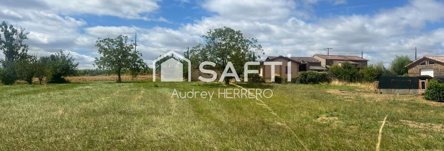 Terrain  893 m² à vendre à Pechbonnieu (31140)