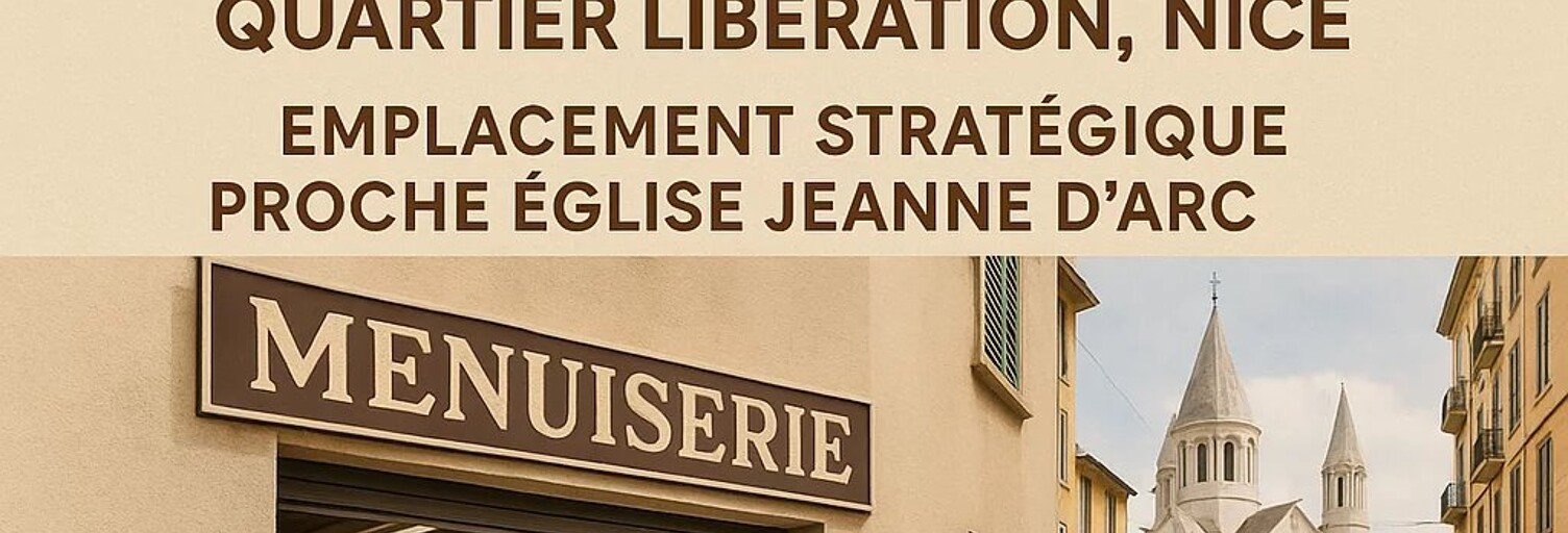 Commerce 1 Pièce 25 m² à vendre à Nice (06100)