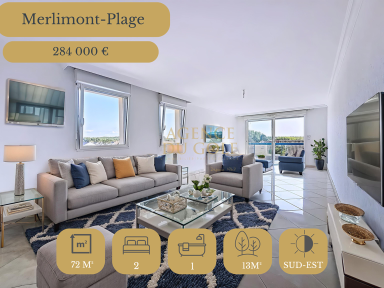 Merlimont Plage   T3 lumineux à 50m des dunes — photo 1
