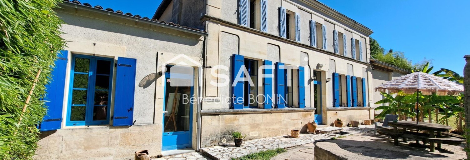 Maison 5 Pièces 220 m² à vendre à Saint-Martial-de-Mirambeau (17150)