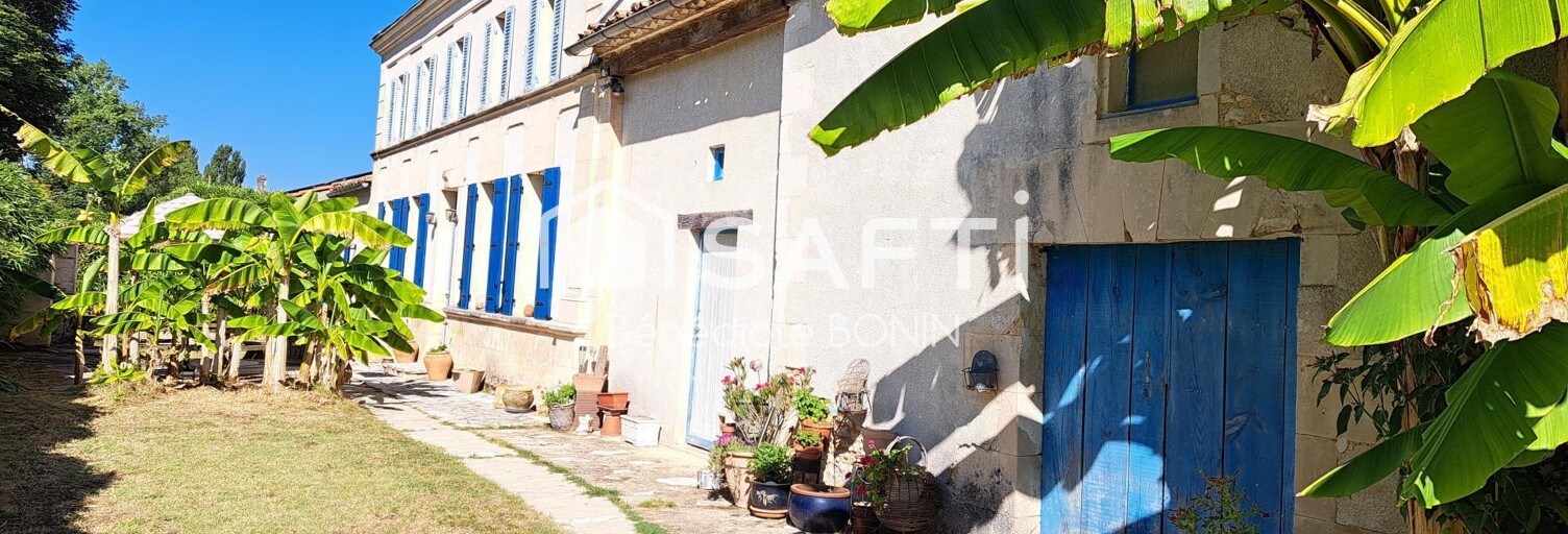 Maison 5 Pièces 220 m² à vendre à Saint-Martial-de-Mirambeau (17150)