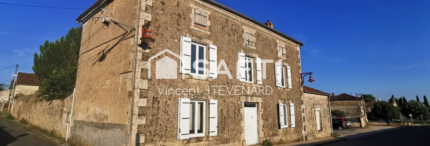 Maison 6 Pièces 142 m² à vendre à Charmé (16140)