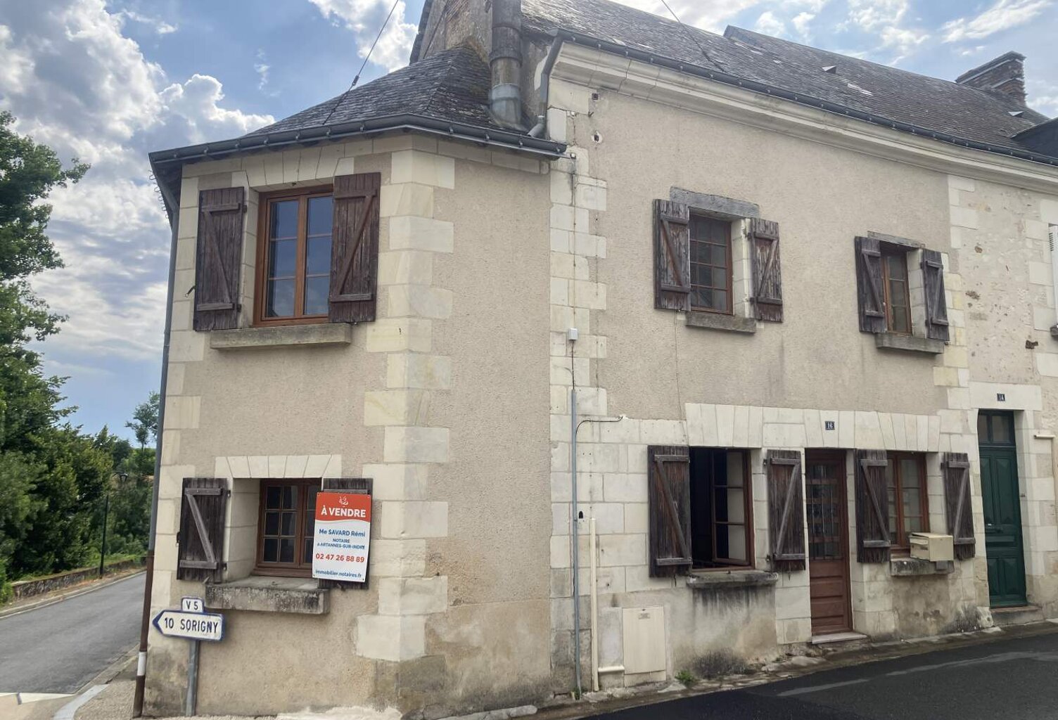 Vente maison 3 pièces 73 m² Thilouze (37260) — photo 1