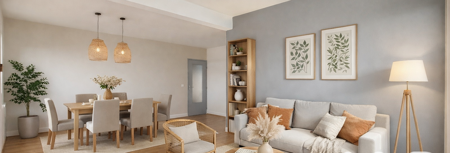 Appartement 3 Pièces 71 m² à vendre à Vaulx-en-Velin (69120)