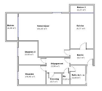 Vente Appartement 3 pièces - Photo 2