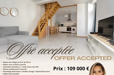 Maison 5 pièces 109000 €