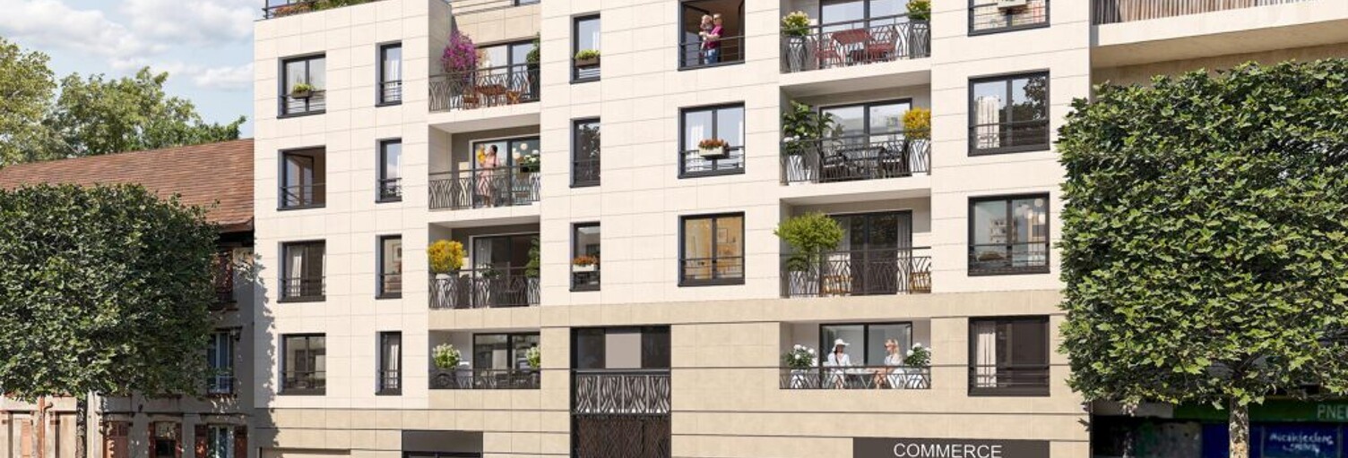 Appartement neuf T1, T2, T3, T4, T5 Pièce 26 à 87 m² à vendre à Le Perreux-sur-Marne (94170)